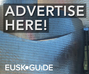 Ad for advertising on Eusko Guide