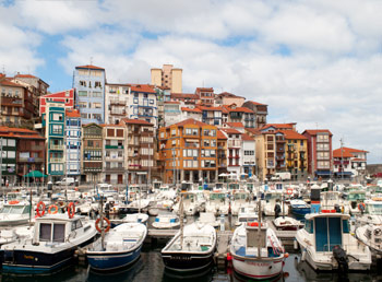 Bermeo port, Basque Country, Spain
