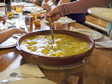 bacalao, Sagardotegi (sidrería), País Vasco