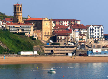 Getaria, town, village, Basque Country, Spain