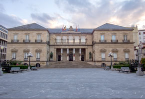 Palacio de la Provincia, Vitoria, País Vasco, España Palacio de la Provincia, Vitoria, País Vasco, España